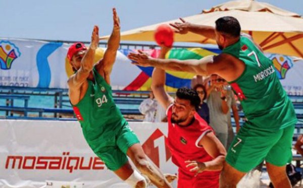 Jeux africains de Beach handball Le Maroc en argent