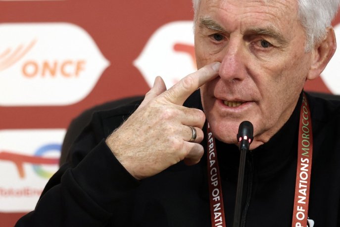 CAN : Broos, rebâtisseur des "Bafana Bafana" à l'aura altérée pour un soupçon de racisme