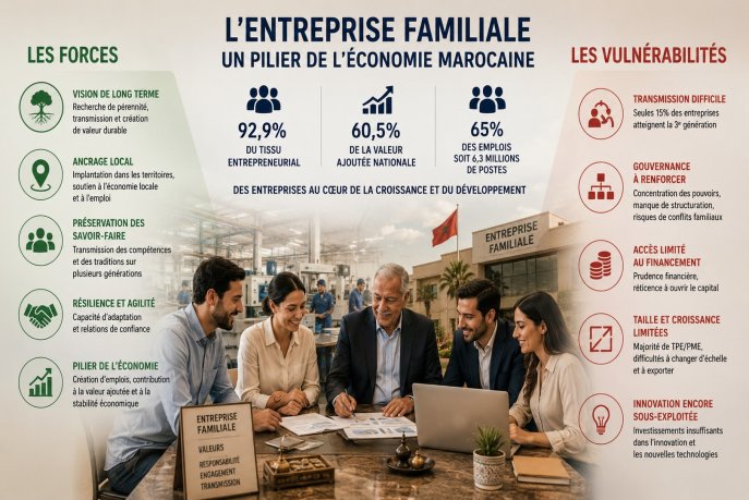  Entreprises familiales : le pilier diffus de l’économie marocaine