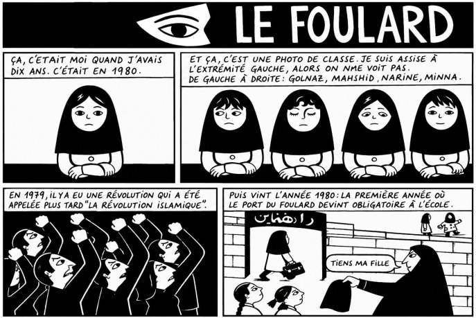 Marjane Satrapi, autrice en exil de "Persepolis", avec elle une iranienne rebelle disparait