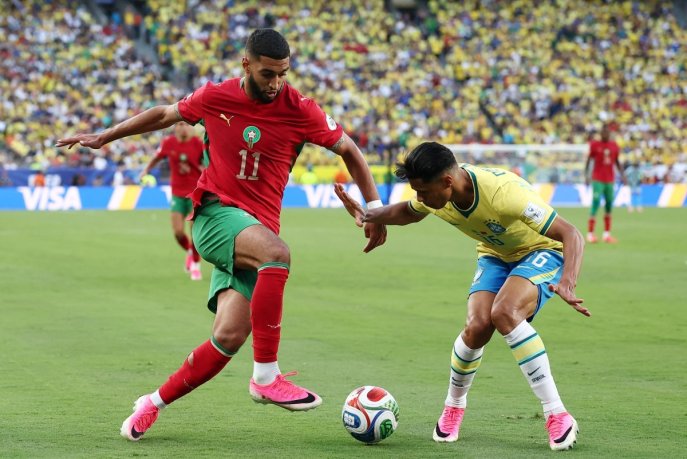 Les Maroc, une sortie de haut niveau face au Brésil, Bounou comme toujours, Saibari et Bouaddi brillent 