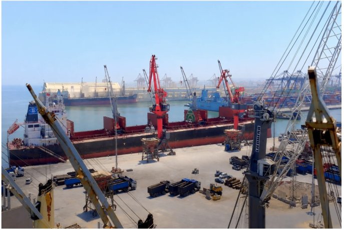 Nouveau cap pour le terminal polyvalent, un vraquier de grande capacité au Port de Casablanca