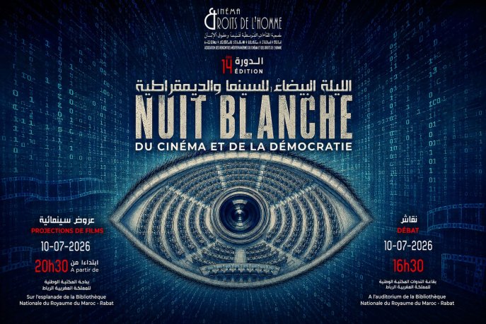 La démocratie au cœur de la 14e édition de la Nuit Blanche du cinéma et des droits de l’Homme
