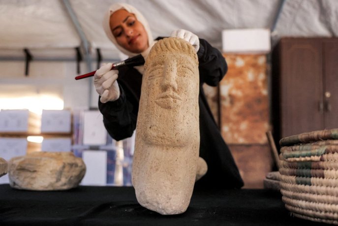A Gaza, une course contre la guerre pour sauver le patrimoine culturel