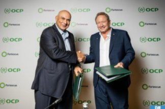 ocp-fortescue-:-une-joint-venture-pour-developper-l’energie-verte-au-maroc