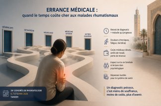 Errance médicale : quand le temps coûte cher aux malades rhumatismaux 