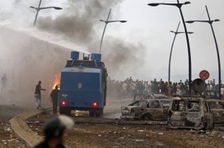 Des rumeurs, un déferlement et le chaos, Sanchez dénonce des "mafias de trafiquants d'êtres humains"