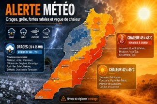 Alerte météo : orages, grêle et fortes chaleurs de vendredi à samedi