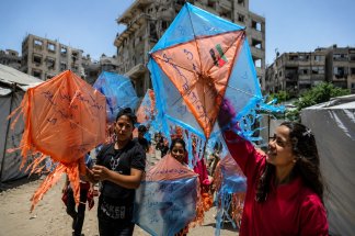 A Gaza, les enfants renoncent à leurs cerfs-volants sous les menaces israéliennes