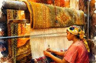 À Tamesloht, le tissage traditionnel renoue les fils de son avenir