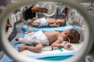 A Gaza, un hôpital démuni pour soigner les bébés prématurés