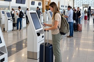 Aéroport de Rabat-Salé : déploiement du dispositif de dépose-bagages automatisée 